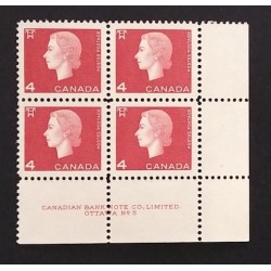 Canada 404 Plate Block LR No. 5 VF MNH