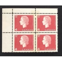 Canada 404v Corner Block UL VF MNH