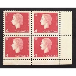 Canada 404p Corner Block LR VF MNH