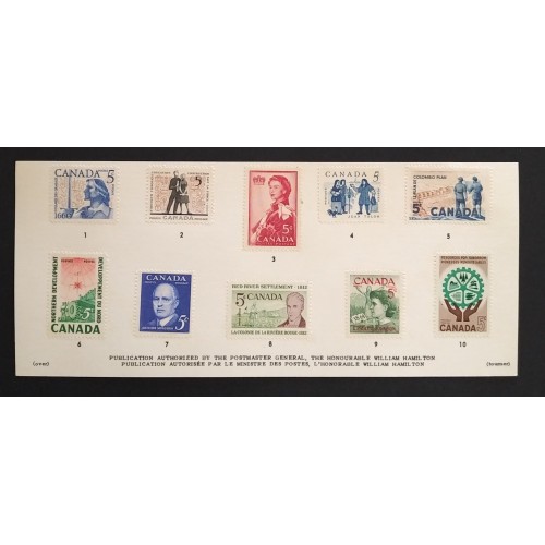 Canada SA4 Souvenir Card w/ envelope
