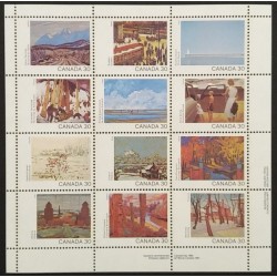 Canada 966a Mini Pane LR Inscription MNH