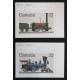 Canada 999-1002|1036-9 Canadian Locomotives Post Cards