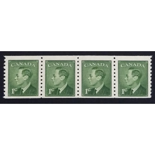 Canada 295 Strip F-VF MNH