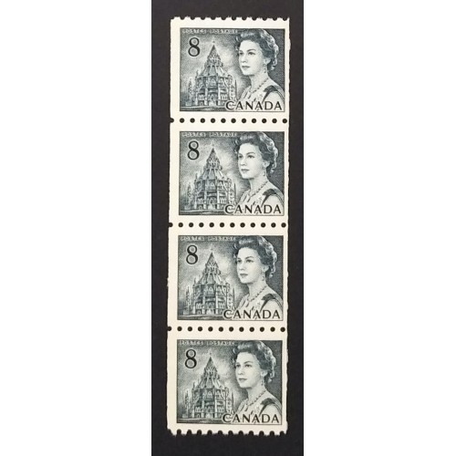 Canada 550pv Strip F-VF MNH