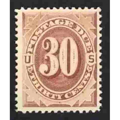 United States J20 VF MH OG ** See Certificate **