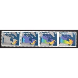 Canada 893a Strip VF MNH