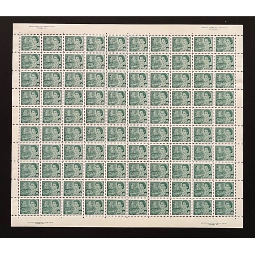 Canada 543 Sheet Plate No. 1 MNH