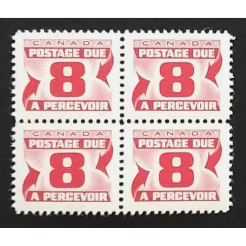 Canada J34i-ii Block VF MNH
