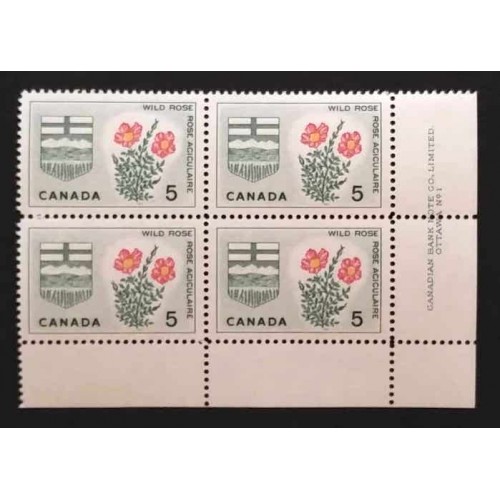 Canada 426 Plate Block LR VF MNH