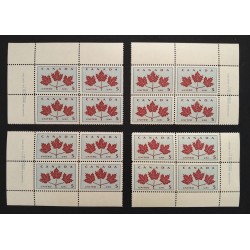 Canada 417 Plate Blocks Matched Set No. 1-1 VF MNH