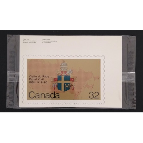 Canada Misc13 Papal Visit Post Cards (Unopened)