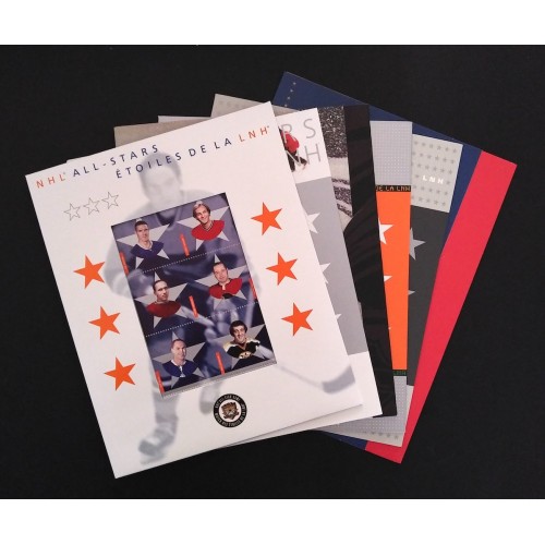 Canada 1838|2085 NHL All Stars Complete Set of Sheets in Folders MNH