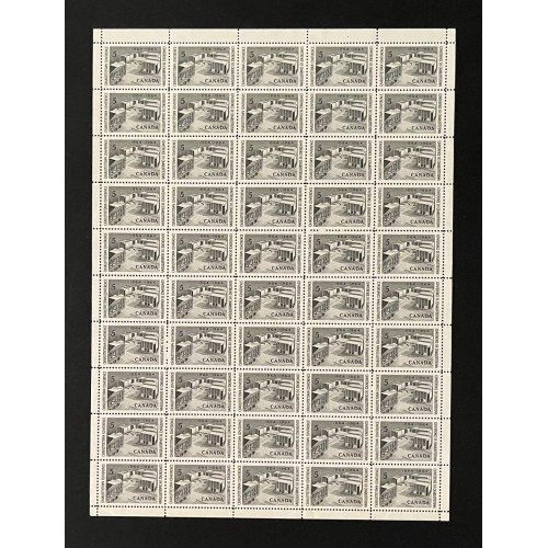 Canada 431 Sheet Field Stock MNH