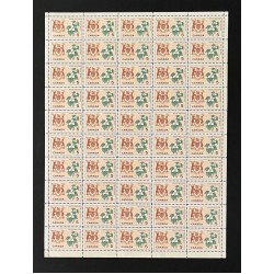 Canada 418 Sheet Field Stock MNH