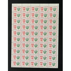 Canada 421 Sheet Field Stock MNH