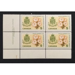 Canada 419 Plate Block LL No. 1-1 VF MNH