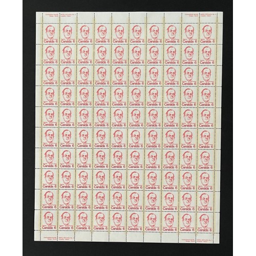 Canada 591 Sheet MNH