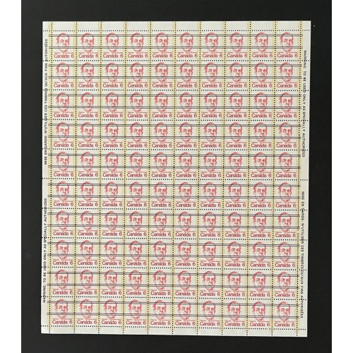 Canada 591xx Sheet MNH