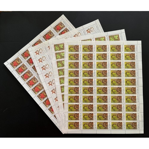 Canada 535-8 Sheets Complete MNH