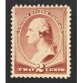 United States 210 VF MNH OG