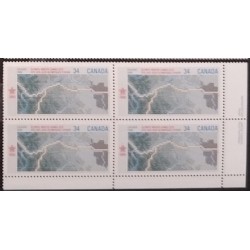 Canada 1077 Plate Block LR VF MNH