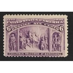 United States 235 F MNH