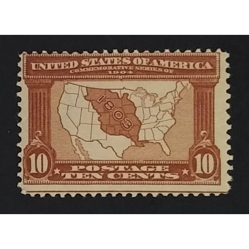 United States 327 F MNH