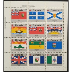 Canada 832a Mini Pane UL Inscription MNH