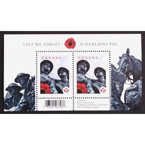 Canada 2341a Souvenir Sheet MNH