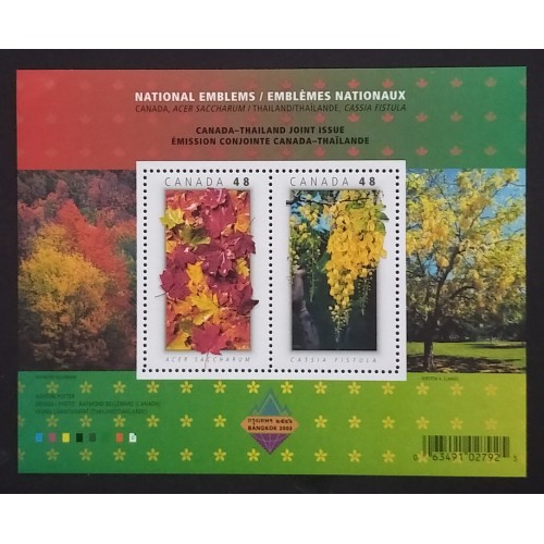 Canada 2001b Souvenir Sheet MNH