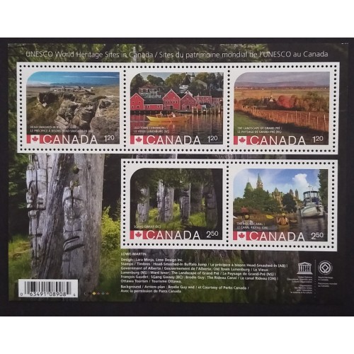 Canada 2739 Souvenir Sheet MNH