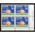 Canada B5i Plate Block LR VF MNH