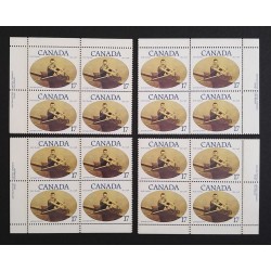Canada 862 Plate Blocks Matched Set VF MNH