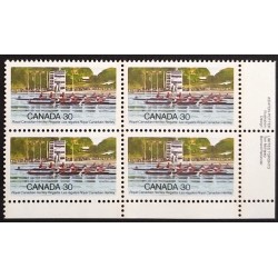 Canada 968ii Plate Block LR VF MNH