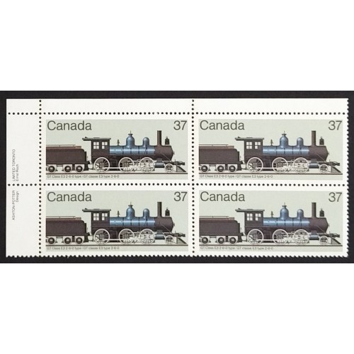 Canada 1038 Plate Block UL VF MNH