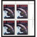 Canada 1046 Plate Block UR VF MNH