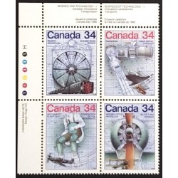 Canada 1102a Plate Block UL VF MNH