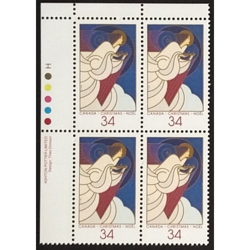 Canada 1113 Plate Block UL VF MNH