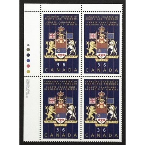 Canada 1133 Plate Block UL VF MNH