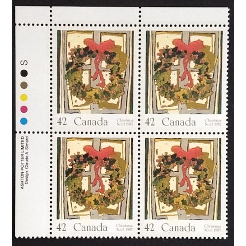 Canada 1149 Plate Block UL VF MNH