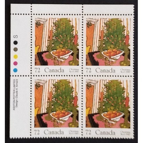 Canada 1150 Plate Block UL VF MNH
