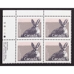 Canada 1158 Plate Block UL VF MNH