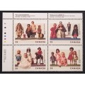 Canada 1277a Plate Block UL VF MNH