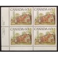 Canada 723C Plate Block LL No. 1 VF MNH