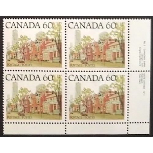 Canada 723C Plate Block LR No. 1 VF MNH