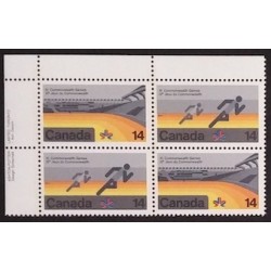 Canada 760aii Plate Block UL VF MNH