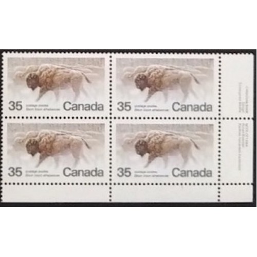 Canada 884 Plate Block LR VF MNH