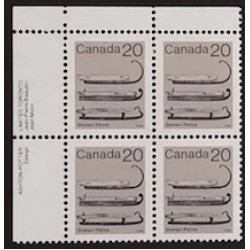 Canada 922 Plate Block UL VF MNH