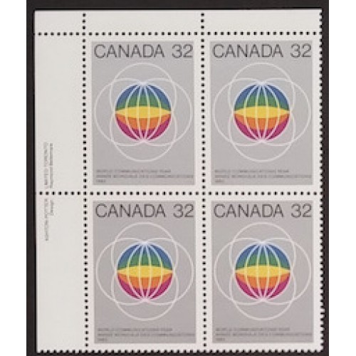 Canada 976i Plate Block UL VF MNH