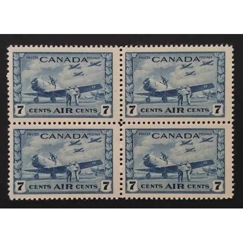 Canada C8 Block F-VF MNH
